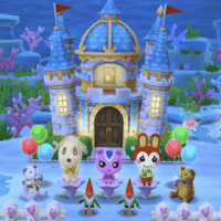 遊園地風レイアウトの画像