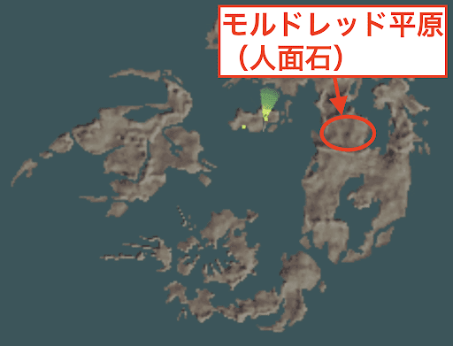 人面石のヒントでスリースターズを入手