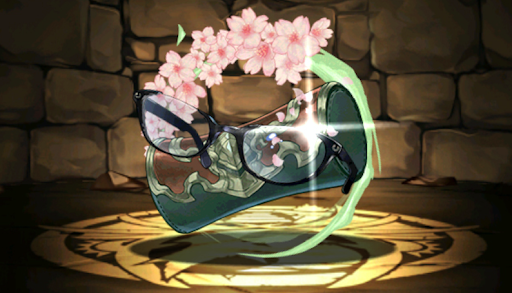 ヴァレリアの伊達メガネ