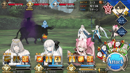 fgo-用心棒のアルバイト 畑を荒らす猛獣退治_バトル3