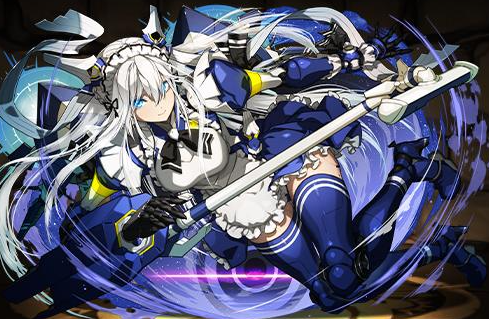 清掃モードのメイド・クラウディア
