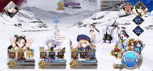 fgo-スーパーリコレクションクエスト「アナスタシア戦」1/1-2