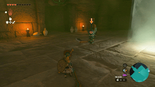 隙を見てジャンプ攻撃