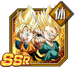 超サイヤ人トランクス（幼年期）＆超サイヤ人孫悟天（幼年期）