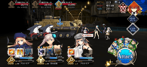 fgo-キャスト体験！アトラクションツアーを盛り上げよう！_バトル2