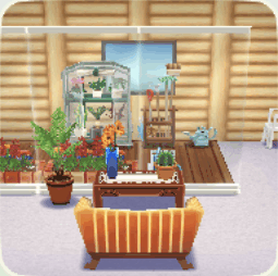 レッスン13-8緑と音が調和する部屋のレッスン画像