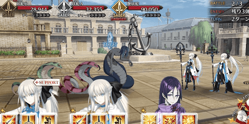 fgo-怪異退治 横須賀 妖蛇の台所_バトル2