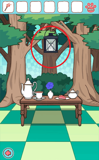 不思議の国のニャリス_火のついたマッチ棒の入手