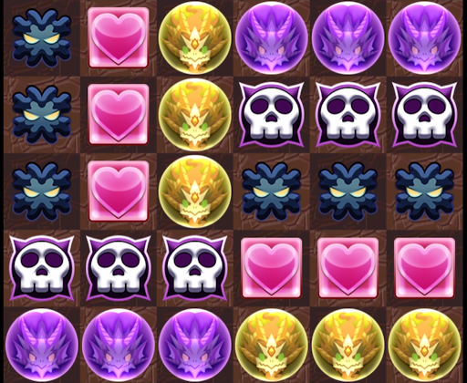 ザッハーク降臨＿10コンボ盤面