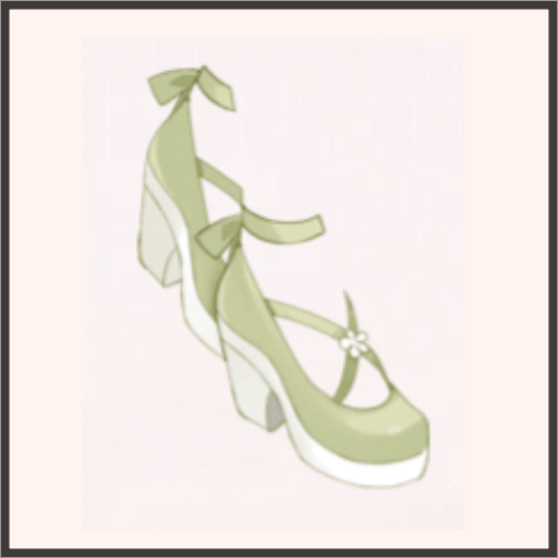 スイーツ（緑）＜シューズ＞