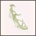 スイーツ（緑）＜シューズ＞
