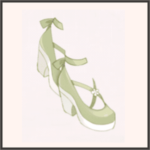 スイーツ（緑）＜シューズ＞