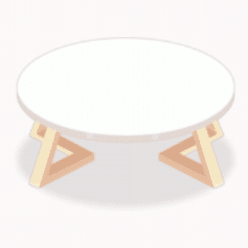 ジオメトリックローテーブル