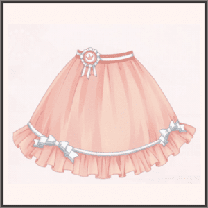 蝉のスカート（桃）