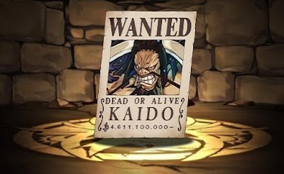 カイドウの手配書