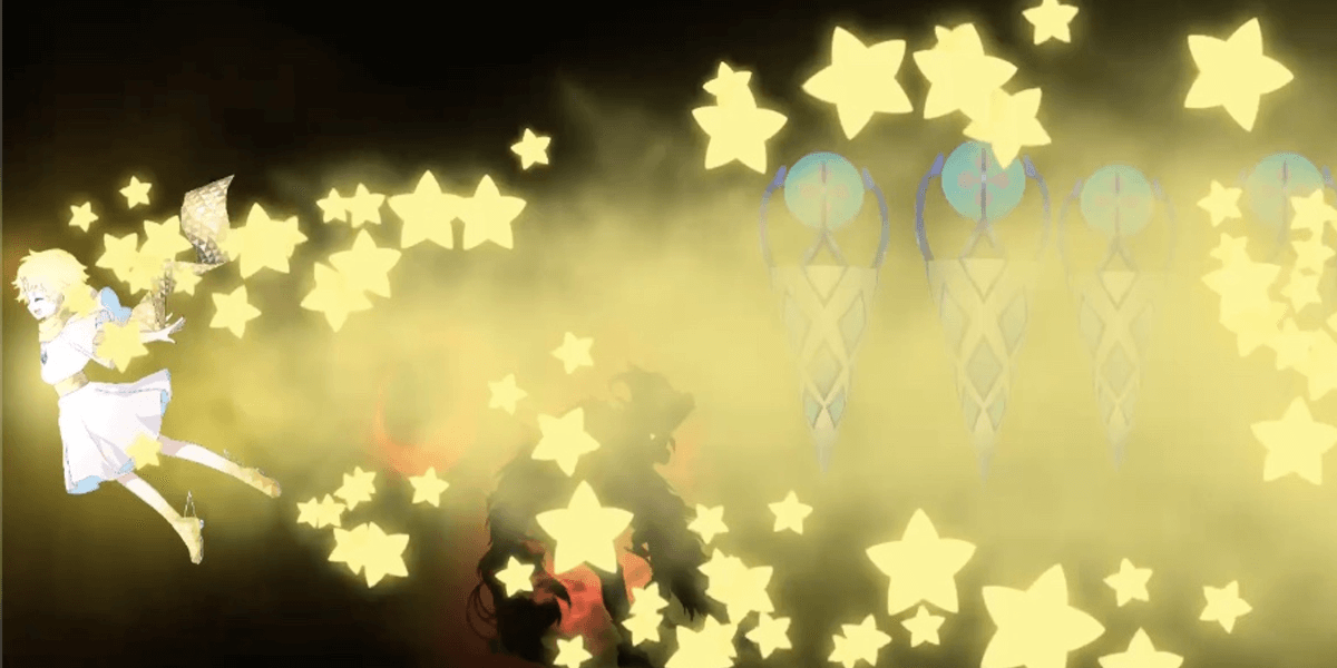 全体宝具で取り巻きごと一掃する