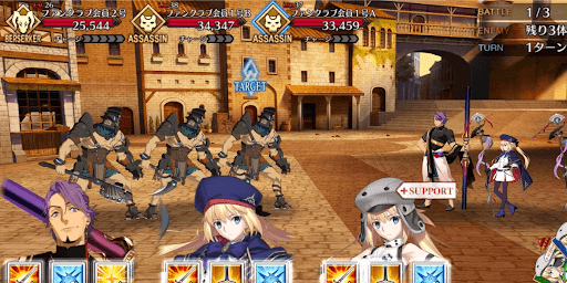 fgo-アントラクト・お芝居特訓！シアター級_バトル1