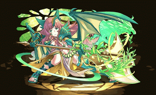 伐爪の緑龍契士・シルヴィ