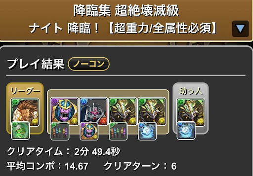 ナイト降臨-正月ノルディスループ