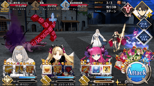 fgo-用心棒のアルバイト 深夜の見廻り警備_バトル3