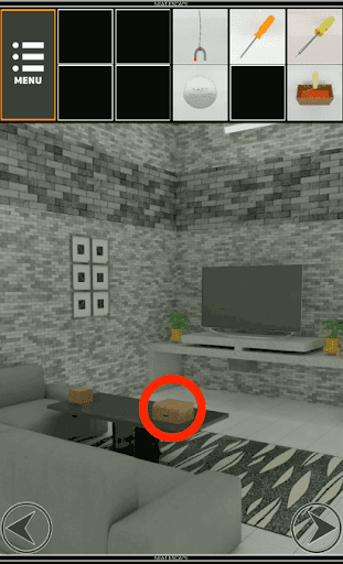 GarageHouse_リビングのテーブルを拡大する