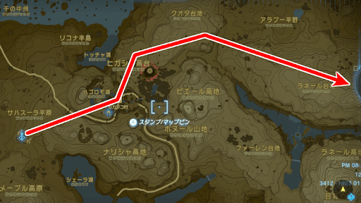 ハテノ村_行き方2