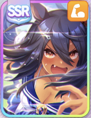 ヒシアマゾンSSR［炎々、闘志を抱き］