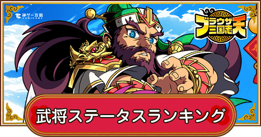 ブラウザ三国志天_ステータスランキング