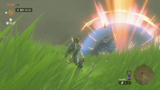 衝撃波は盾受けか離れて避ける