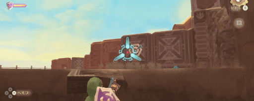 ゼルダSWS_下まで降りる