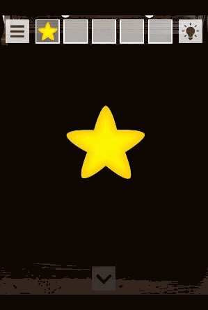 十五夜のお月様_星