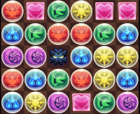 お邪魔ドロップ盤面