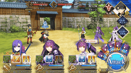 fgo-春日山城_バトル
