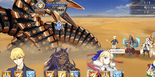 fgo-オールド・ドバイの休日（Ⅰ）1戦①