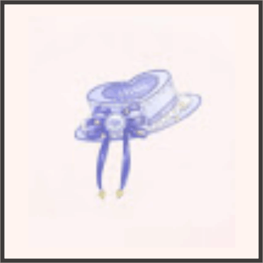 ブルーベリーケーキ帽