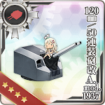 120mm/50連装砲改 A.mod.1937