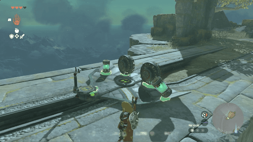 ゾナウギアを組み合わせて次の空島へ