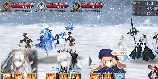 fgo-ルート整備大作戦！中級_バトル1