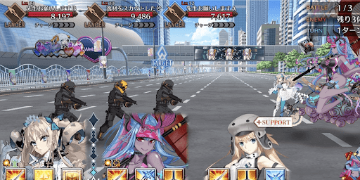 fgo-ドバイ観光不毀のバリケード_バトル1