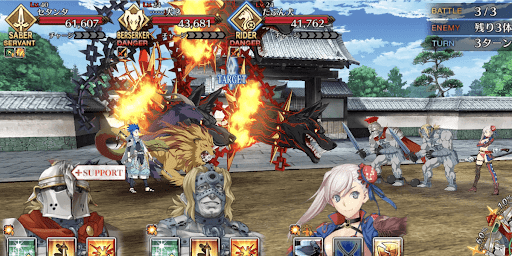 fgo-剣戟の音が眩しくて3戦