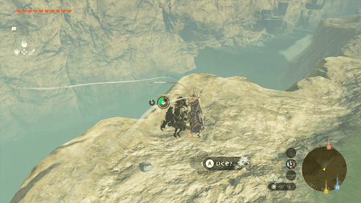 ラブラー山鳥望台から北東に向かう