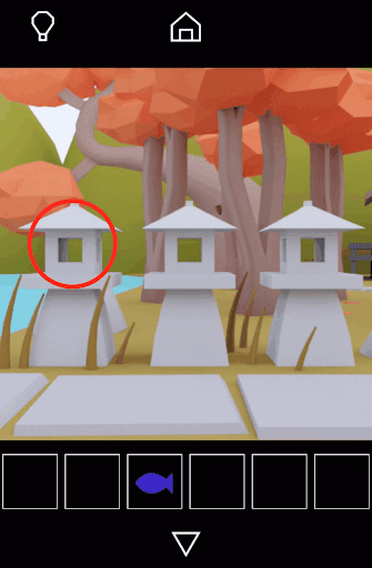 Dango_左側の灯篭を拡大する