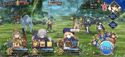 fgo-世界名作童話 森の守り人_バトル