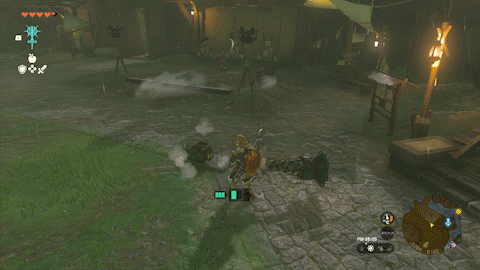 攻撃すると炎を吐き出す