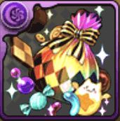 ハロウィンのお菓子袋【虹】