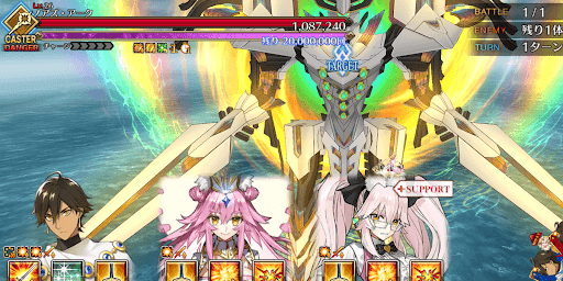 バトル画面-Lv90++