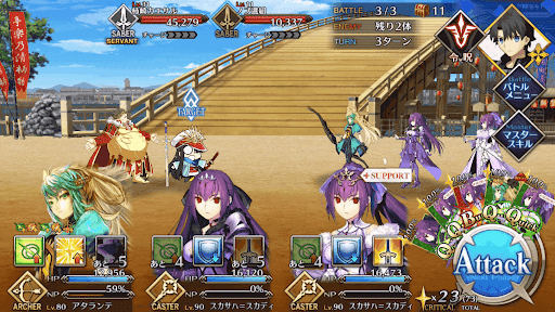 fgo-春日山城_バトル