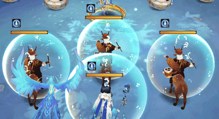 全体ダメージ吸収バリア