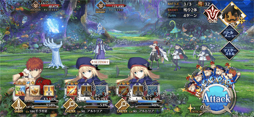 fgo-世界名作童話 燕は偲ぶ_バトル