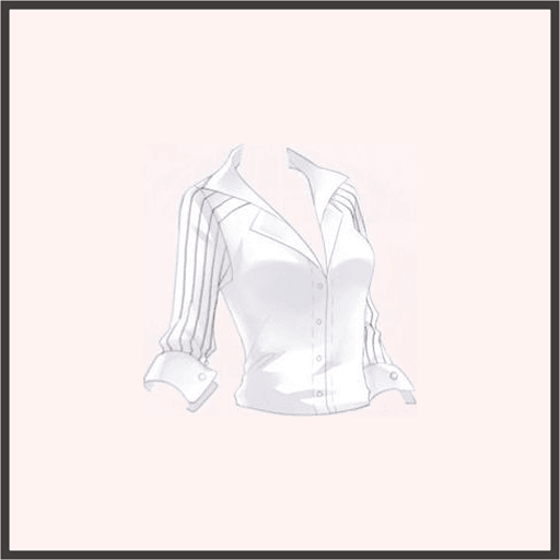 ストライプ（白）